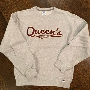Queen’s University crewneck hoodie